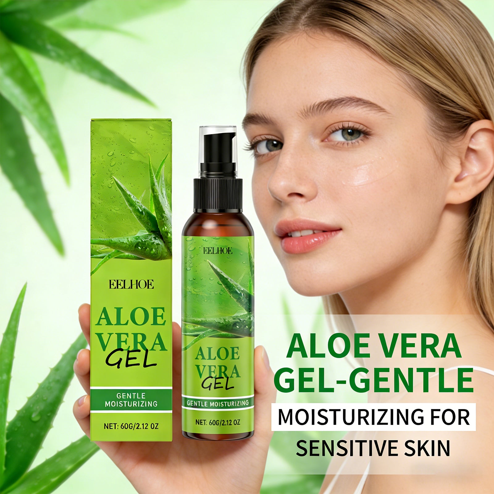 Gel Hidratante de Aloe Vera – Cuidado Natural para la Piel.