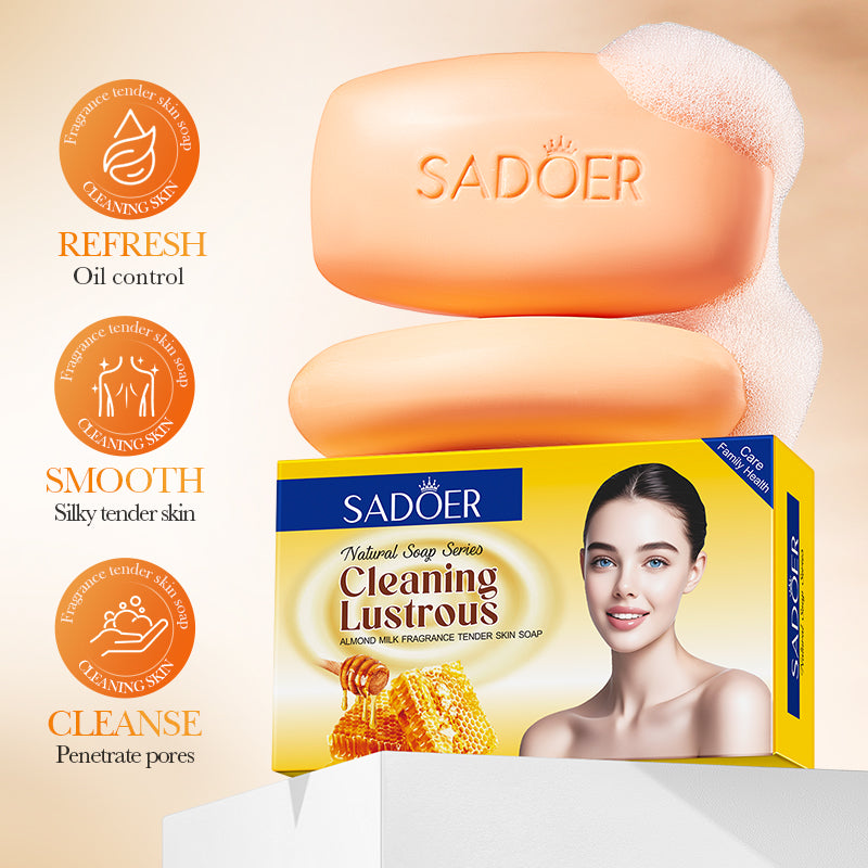 Jabón Natural de Miel y Leche – Hidratación y Suavidad para la Piel.