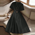 Vestido Aurora – Vestido Midi Elegante para Mujer.