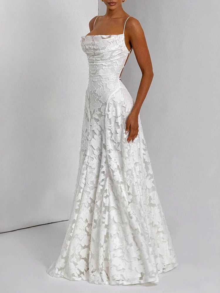 Vestido Largo Elegante Floral para Mujer – Ideal para Fiestas y Eventos.