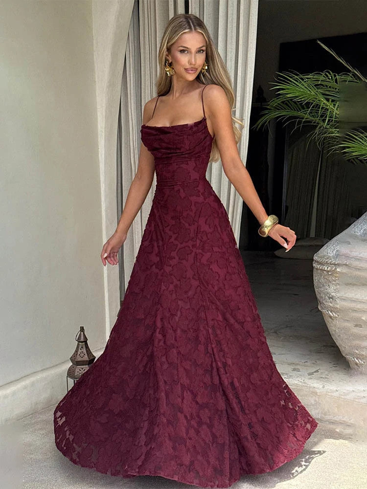 Vestido Valentina – Vestido Largo Elegante para Fiestas y Eventos.