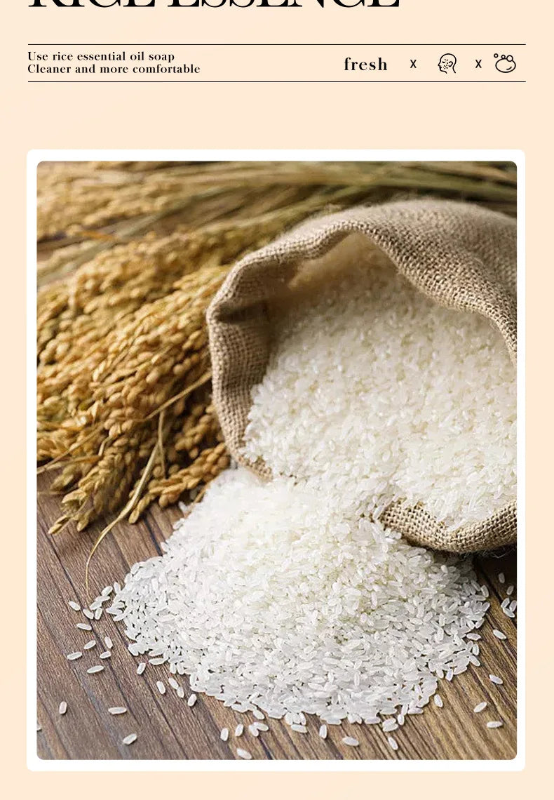 👉 Jabón de Arroz Limpiador Profundo Anti-Impurezas.