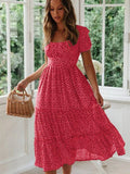 Vestido Camila – Vestido Vintage con Volantes para Mujer.