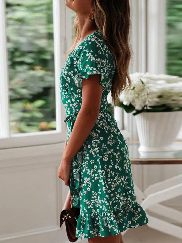 Vestido Valentina – Vestido Floral Bohemio para Mujer.