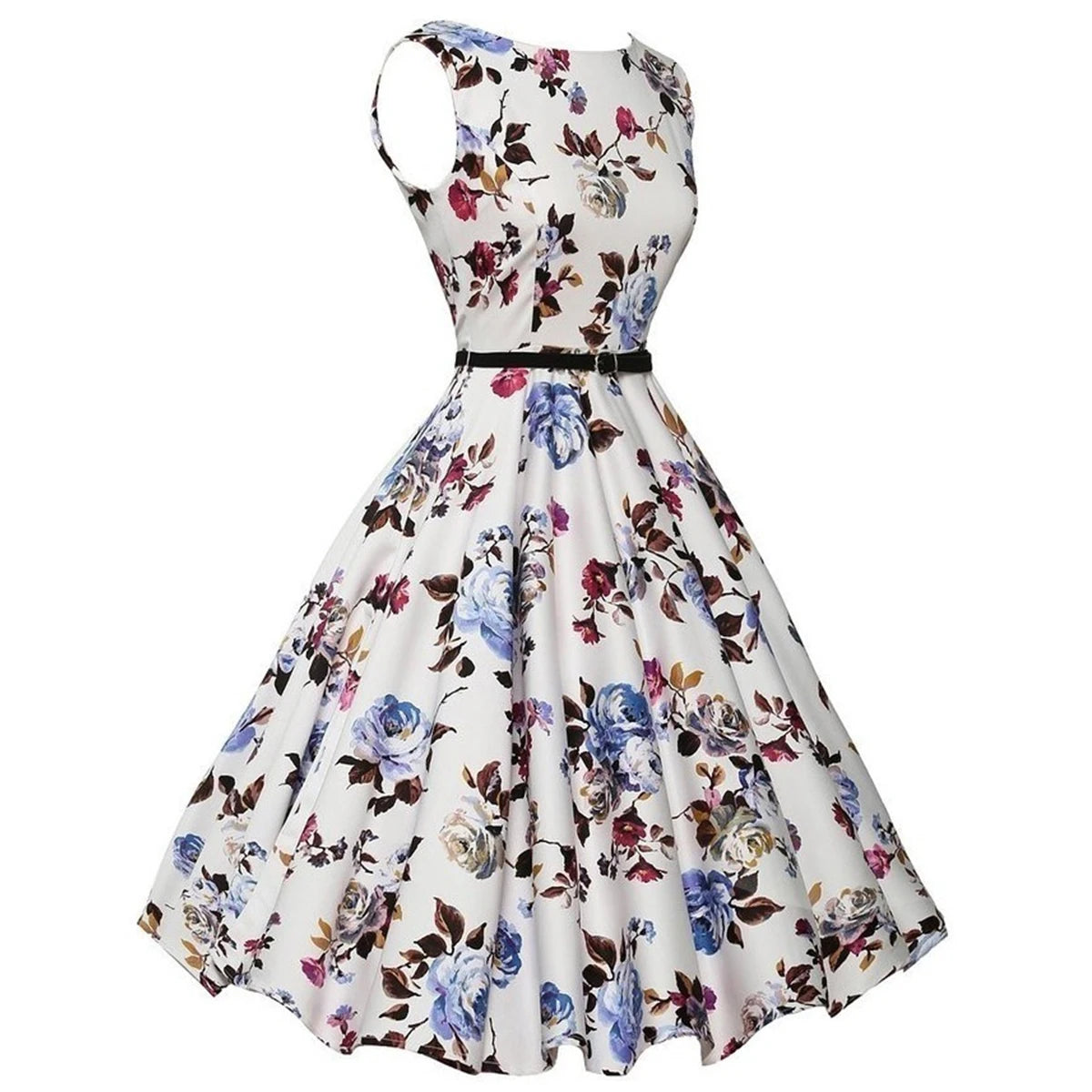 Vestido Isabella – Vestido Floral Vintage para Mujer.