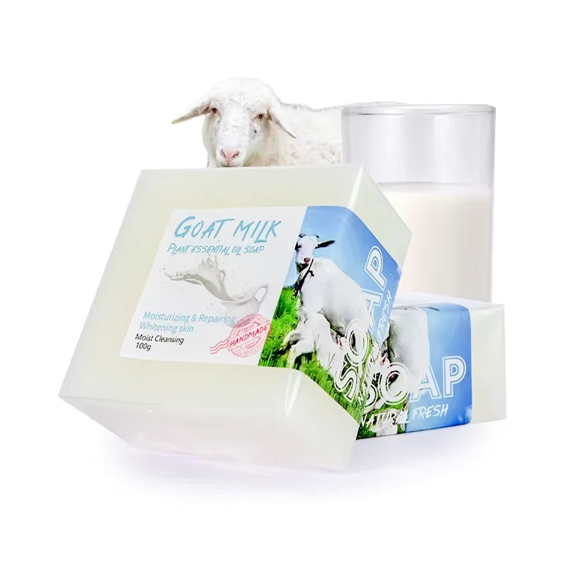 Jabón Natural de Leche de Cabra – Hidratación y Cuidado Suave.