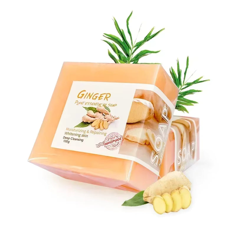 Jabón Natural de Jengibre – Limpieza y Cuidado Revitalizante