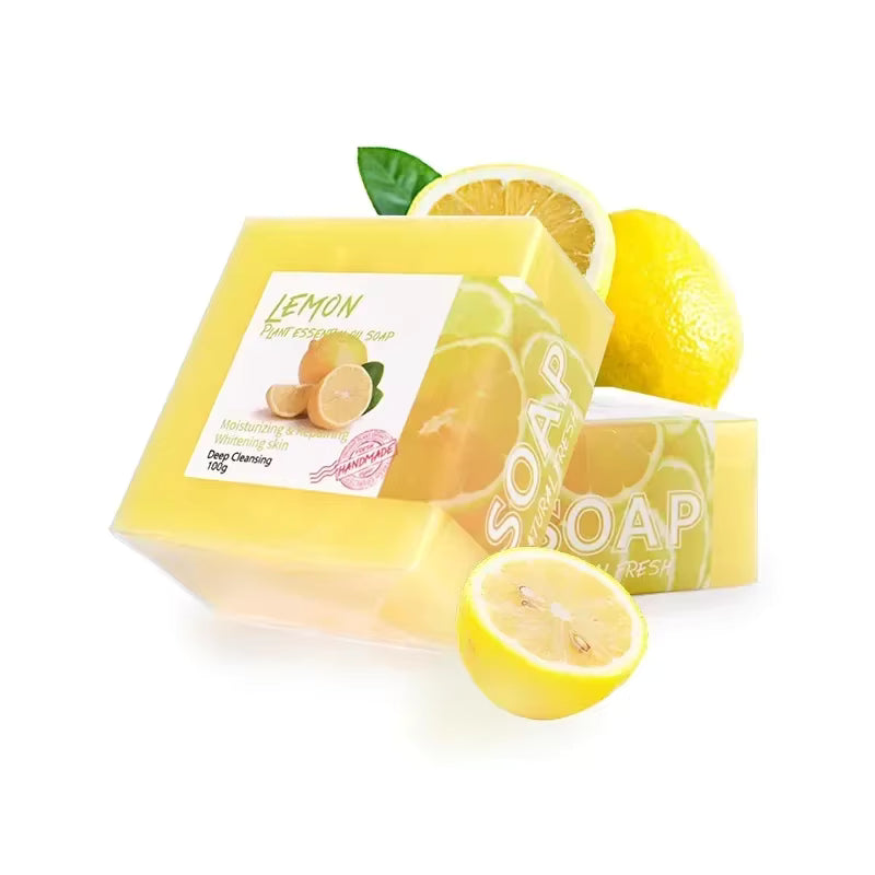 Jabón Natural de Limón – Limpieza Refrescante para la Piel